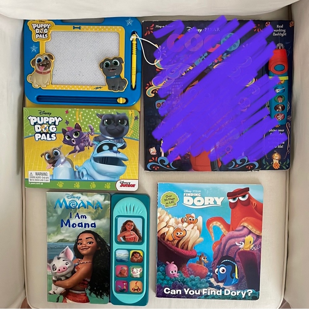 Disney Toddler Board Book Lot